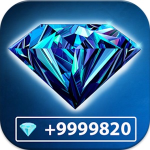 Logo Free Fire Unlimited Diamond 999999
