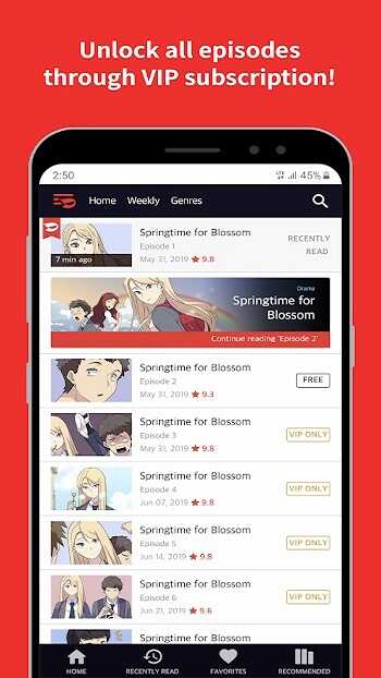 Toomics APK Download For Android Devices